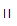 II in 2 strokes glyph