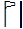 NTR glyph symbol right facing with stroke